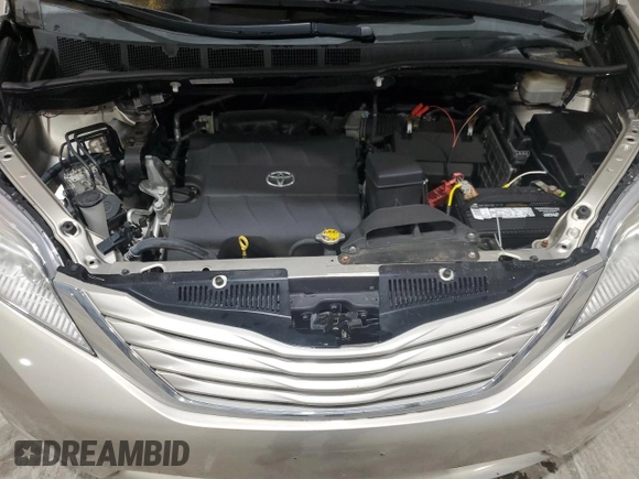 2015 Toyota Sienna LE AAS with VIN 5TDKK3DCXFS636844, listed as a Copart auction lot 49820455 with 12,964 mi miles and Salvage Title. Bid and sale history available at carsss.com. Image 12.