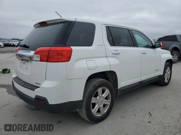 2014 GMC Terrain SLE with VIN 2GKFLVEK0E6239639, listed as a Copart auction lot 43890945 with 148,736 mi miles and Clean Title. Bid and sale history available at carsss.com. Image 3.
