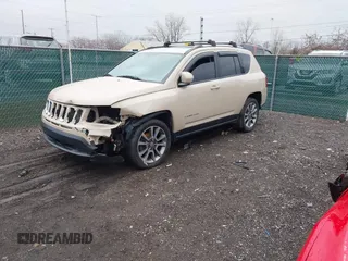2017 Jeep Compass High Altitude with VIN 1C4NJCEB9HD166388, listed as a IAAI auction lot 41562178 with 111,218 mi miles. Bid and sale history available at carsss.com. Image 18.