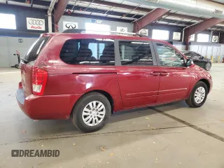 2012 Kia Sedona LX with VIN KNDMG4C76C6421543, listed as a Copart auction lot 78422314 with 128,424 mi miles and Clean Title. Bid and sale history available at carsss.com. Image 3.