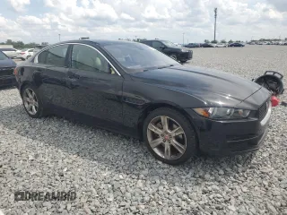 2017 Jaguar XE 25t Premium with VIN SAJAD4BG2HA969557, listed as a Copart auction lot 50980635 with 145,558 mi miles and Salvage Title. Bid and sale history available at carsss.com. Image 4.