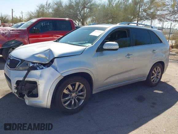 2012 Kia Sorento SX with VIN 5XYKW4A23CG234758, listed as a IAAI auction lot 41771798 with 210,143 mi miles. Bid and sale history available at carsss.com. Image 17.