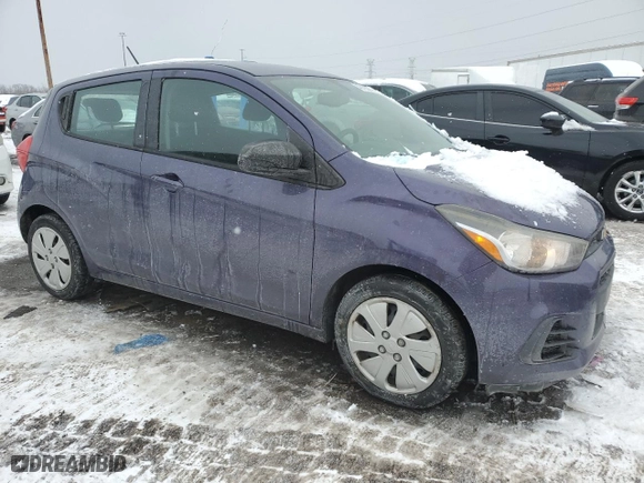 2017 Chevrolet Spark LS with VIN KL8CB6SA6HC705548, listed as a Copart auction lot 45193865 with 81,858 mi miles and Clean Title. Bid and sale history available at carsss.com. Image 4.