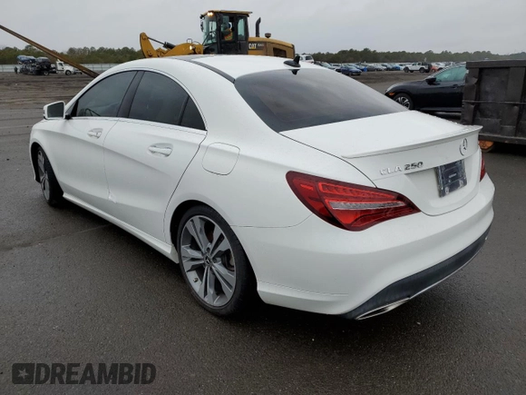 2019 Mercedes-Benz CLA with VIN WDDSJ4GB9KN771301, listed as a Copart auction lot 73356112 with 39,796 mi miles. Bid and sale history available at carsss.com. Image 2.