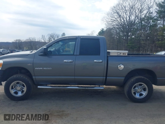 2007 Dodge 1500 Laramie with VIN 1D7HU18227S202264, listed as a IAAI auction lot 41999105 with 141,268 mi miles. Bid and sale history available at carsss.com. Image 14.