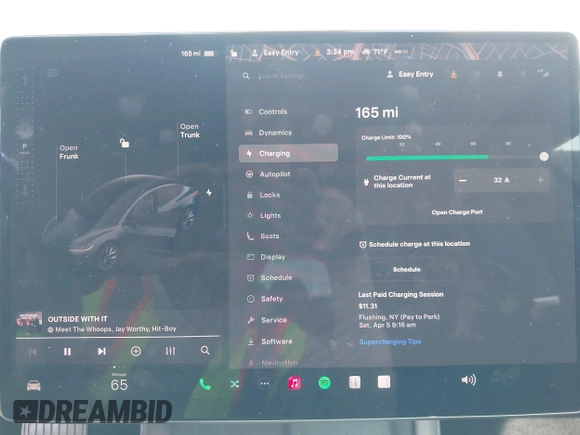 2024 Tesla Model 3 z VIN 5YJ3E1EA4RF742745, wystawiony jako IAAI lot #42085235 z przebiegiem 28 094 mil mil oraz . Historia ofert i sprzedaży dostępna na DreamBid. Obrazek 17.
