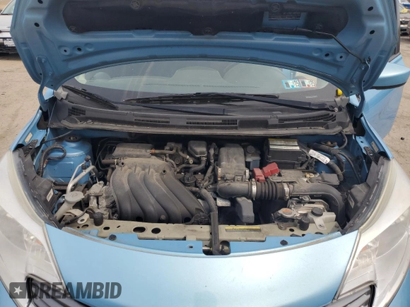 2015 Nissan Note SV with VIN 3N1CE2CP2FL447320, listed as a Copart auction lot 54494125 with 166,699 mi miles and Salvage Title. Bid and sale history available at DreamBid. Image 12.