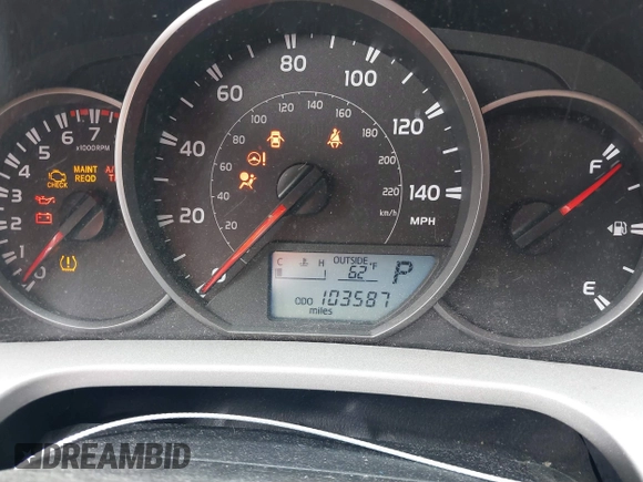 2016 Toyota RAV4 LE with VIN 2T3BFREV7GW517043, listed as a IAAI auction lot 41828999 with 103,587 mi miles. Bid and sale history available at carsss.com. Image 7.