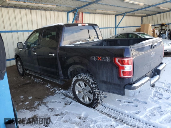 2019 Ford F-150 XL with VIN 1FTEW1E54KFA13347, listed as a Copart auction lot 88715395 with 86,679 mi miles and Salvage Title. Bid and sale history available at carsss.com. Image 2.