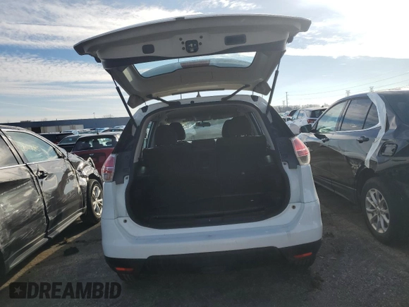 2016 Nissan Rogue SV with VIN KNMAT2MT2GP703869, listed as a Copart auction lot 46260365 with 178,970 mi miles and Clean Title. Bid and sale history available at carsss.com. Image 6.