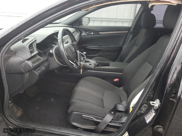 2019 Honda Civic Hatchback Sport with VIN SHHFK7G48KU203467, listed as a Copart auction lot 44001555 with 34,839 mi miles and Salvage Title. Bid and sale history available at carsss.com. Image 7.