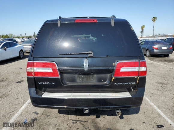 2007 Lincoln Navigator L with VIN 5LMFL27577LJ23617, listed as a Copart auction lot 51671505 with 179,363 mi miles and Clean Title. Bid and sale history available at carsss.com. Image 6.
