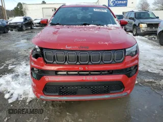 2022 Jeep Compass High Altitude with VIN 3C4NJDCB5NT191741, listed as a Copart auction lot 41439075 with 31,467 mi miles and Salvage Title. Bid and sale history available at DreamBid. Image 5.