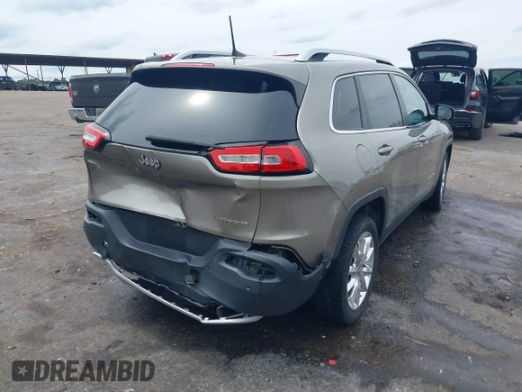 2017 Jeep Cherokee Limited z VIN 1C4PJLDS7HW585449, wystawiony jako IAAI lot #42357859 z przebiegiem 90 268 mil mil oraz . Historia ofert i sprzedaży dostępna na DreamBid. Obrazek 4.