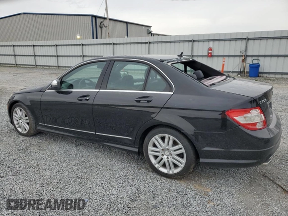 2009 Mercedes-Benz C 300 Sport with VIN WDDGF54X49R058533, listed as a Copart auction lot 48372405 with 117,807 mi miles and Salvage Title. Bid and sale history available at DreamBid. Image 2.