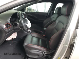 2019 Hyundai Elantra GT N Line with VIN KMHH55LC7KU102460, listed as a Copart auction lot 71829164 with 0 mi miles and Salvage Title. Bid and sale history available at carsss.com. Image 7.