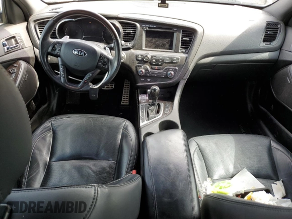 2013 Kia Optima SX with VIN 5XXGR4A6XDG136042, listed as a Copart auction lot 63220755 with 80,709 mi miles and Salvage title. Bid and sale history available at DreamBid. Image 8.