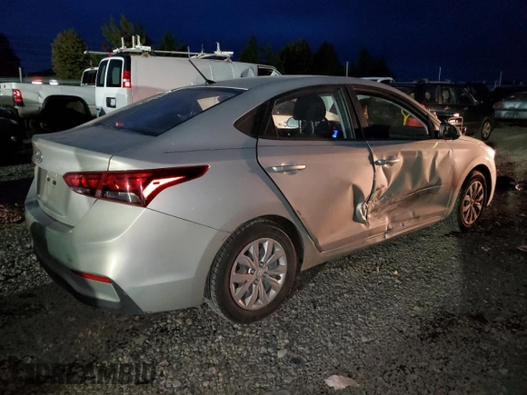 2019 Hyundai Accent SE with VIN 3KPC24A3XKE067450, listed as a Copart auction lot 66694103 with 83,745 mi miles and Salvage Title. Bid and sale history available at carsss.com. Image 3.