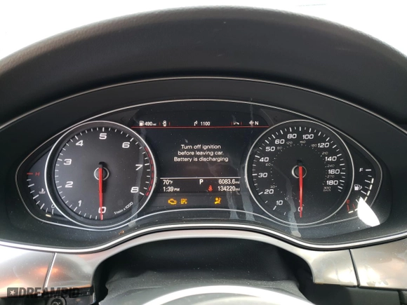 2018 Audi A7 Prestige with VIN WAU23AFC9JN019400, listed as a Copart auction lot 51589145 with 134,220 mi miles and Salvage Title. Bid and sale history available at carsss.com. Image 9.