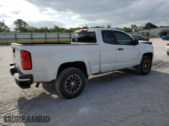 2019 Chevrolet Colorado 2WD Work Truck with VIN 1GCHSBEA4K1105163, listed as a Copart auction lot 53834575 with 63,690 mi miles and Salvage Title. Bid and sale history available at DreamBid. Image 3.
