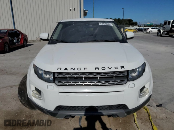 2012 Land Rover Range Rover Evoque Pure Premium with VIN SALVR2BG2CH614807, listed as a Copart auction lot 82438974 with 106,492 mi miles and Salvage Title. Bid and sale history available at carsss.com. Image 5.