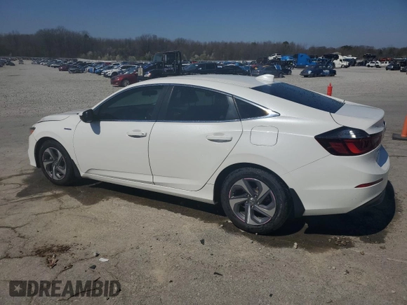 2019 Honda Insight EX with VIN 19XZE4F52KE018139, listed as a Copart auction lot 48791605 with 74,562 mi miles and Salvage Title. Bid and sale history available at carsss.com. Image 2.