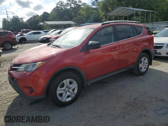 2015 Toyota RAV4 LE with VIN JTMBFREV8FD130660, listed as a Copart auction lot 54376325 with 99,641 mi miles and Salvage Title. Bid and sale history available at DreamBid. Image 1.