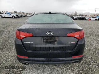 2011 Kia Optima EX with VIN KNAGN4A72B5173539, listed as a Copart auction lot 45141375 with 96,487 mi miles and Salvage Title. Bid and sale history available at carsss.com. Image 6.