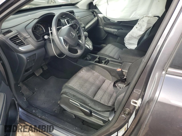 2019 Honda CR-V LX with VIN 2HKRW5H30KH409333, listed as a Copart auction lot 54892655 with 47,444 mi miles and Salvage Title. Bid and sale history available at DreamBid. Image 7.