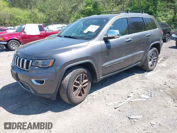 2017 Jeep Grand Cherokee Limited with VIN 1C4RJEBG5HC949971, listed as a IAAI auction lot 41981446 with 117,746 mi miles. Bid and sale history available at carsss.com. Image 17.