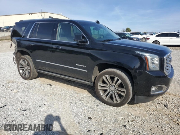 2019 GMC Yukon Denali with VIN 1GKS2CKJ9KR216491, listed as a Copart auction lot 45737455 with 52,955 mi miles and Salvage Title. Bid and sale history available at carsss.com. Image 4.