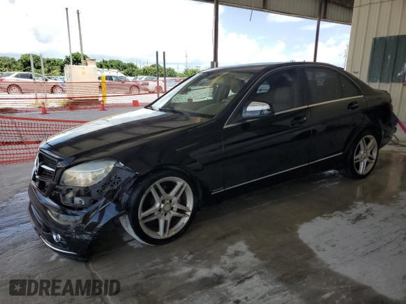 2008 Mercedes-Benz C 300 Sport with VIN WDDGF54X18F132281, listed as a Copart auction lot 63019685 with 188,914 mi miles and Salvage title. Bid and sale history available at DreamBid. Image 1.