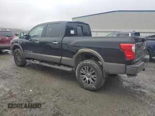 2018 Nissan Titan XD PRO-4X with VIN 1N6BA1F46JN515351, listed as a Copart auction lot 79628154 with 140,380 mi miles and Salvage Title. Bid and sale history available at carsss.com. Image 2.