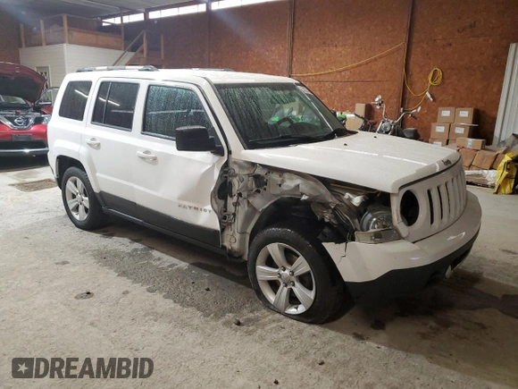 2012 Jeep Patriot Limited with VIN 1C4NJRCB3CD658655, listed as a Copart auction lot 50221865 with 174,116 mi miles and Salvage Title. Bid and sale history available at carsss.com. Image 4.