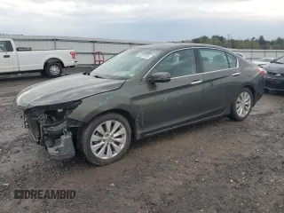 2014 Honda Accord Sedan EX-L with VIN 1HGCR2F83EA144981, listed as a Copart auction lot 53287035 with 85,809 mi miles and Salvage Title. Bid and sale history available at carsss.com. Image 1.