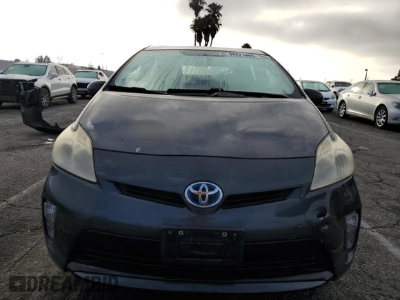 2012 Toyota Prius One with VIN JTDKN3DU4C1502095, listed as a Copart auction lot 66221805 with 124,023 mi miles and Salvage title. Bid and sale history available at DreamBid. Image 5.