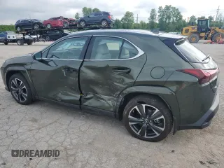 2024 Lexus UX 250h Premium with VIN JTHP9JBH8R2072433, listed as a Copart auction lot 57704904 with 9,397 mi miles and Salvage Title. Bid and sale history available at DreamBid. Image 2.