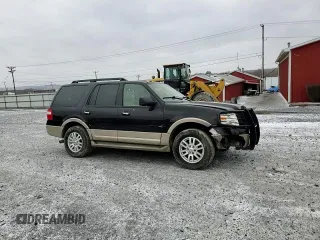 2014 Ford Expedition King Ranch with VIN 1FMJU1J53EEF20188, listed as a Copart auction lot 48194665 with 235,078 mi miles and Salvage title. Bid and sale history available at DreamBid. Image 12.