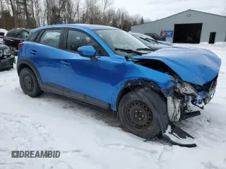 2016 Mazda CX-3 Touring z VIN JM1DKBC77G0100588, wystawiony jako Copart lot #44763635 z przebiegiem 164 613 mil mil oraz Szkoda całkowita • Salvage title. Historia ofert i sprzedaży dostępna na DreamBid. Obrazek 4.