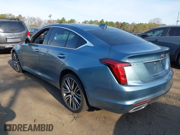 2024 Cadillac CT5 Premium Luxury with VIN 1G6DN5RK9R0121243, listed as a IAAI auction lot 42055557 with 11,290 mi miles and . Bid and sale history available at DreamBid. Image 3.