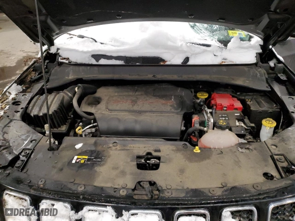 2020 Jeep Compass Latitude with VIN 3C4NJDBB4LT209435, listed as a Copart auction lot 88519935 with 0 mi miles and Salvage Title. Bid and sale history available at carsss.com. Image 12.