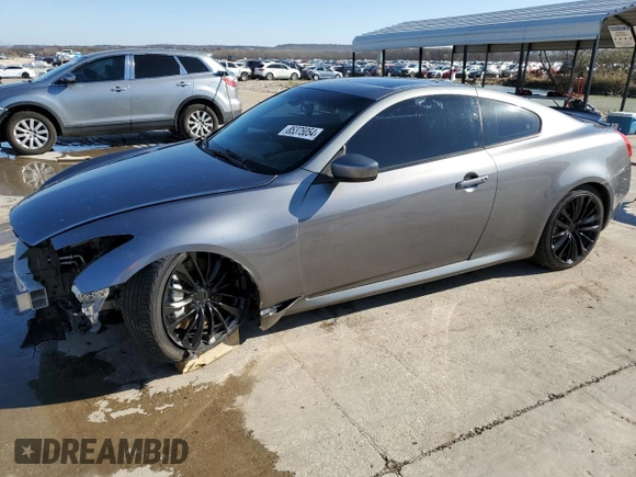 2013 Infiniti G37 IPL with VIN JN1CV6EK3DM900355, listed as a Copart auction lot 85375054 with 197,250 mi miles and Salvage Title. Bid and sale history available at carsss.com. Image 1.