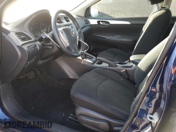 2017 Nissan Sentra S with VIN 3N1AB7AP6HY333360, listed as a Copart auction lot 46639385 with 106,575 mi miles and Salvage Title. Bid and sale history available at DreamBid. Image 7.