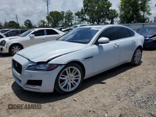 2018 Jaguar XF 35t Portfolio Ltd Edition with VIN SAJBN4EV9JCY53925, listed as a Copart auction lot 64157684 with 37,651 mi miles and Salvage Title. Bid and sale history available at carsss.com. Image 1.