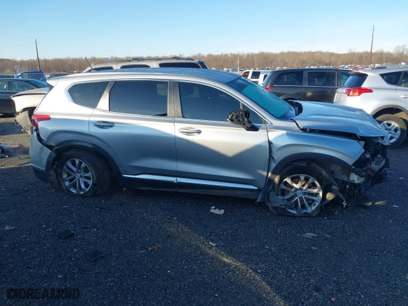 2020 Hyundai Santa Fe SE with VIN 5NMS2CAD7LH280610, listed as a IAAI auction lot 41128728 with 52,695 mi miles. Bid and sale history available at carsss.com. Image 14.