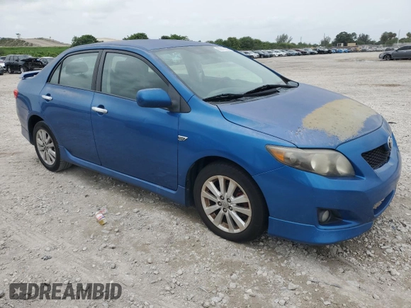 2010 Toyota Corolla with VIN 2T1BU4EE7AC271427, listed as a Copart auction lot 60017055 with 268,453 mi miles and Clean title. Bid and sale history available at DreamBid. Image 4.