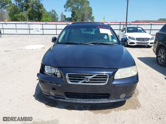 2007 Volvo S60 2.5L Turbo with VIN YV1RS592972623502, listed as a IAAI auction lot 41599575 with 93,983 mi miles. Bid and sale history available at carsss.com. Image 12.