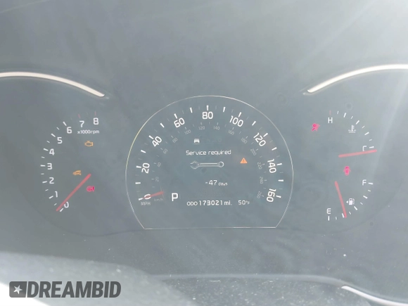 2014 Kia Sorento SX Limited with VIN 5XYKWDA76EG441420, listed as a IAAI auction lot 41876721 with 173,021 mi miles. Bid and sale history available at carsss.com. Image 7.