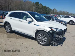 2021 Infiniti QX50 Luxe with VIN 3PCAJ5BA2MF101522, listed as a IAAI auction lot 41845323 with 77,667 mi miles and . Bid and sale history available at DreamBid. Image 1.