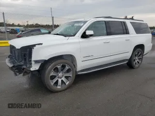 2017 GMC Yukon XL SLT with VIN 1GKS2GKC0HR157543, listed as a Copart auction lot 52439295 with 77,999 mi miles and Non Repairable. Bid and sale history available at carsss.com. Image 1.